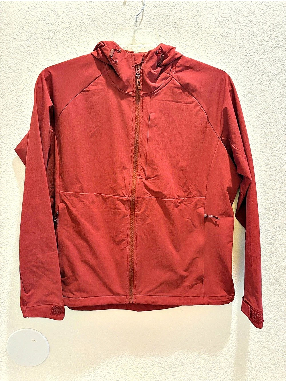 Kirkland Signature Water-Repellent Wind Resistant Softshell Jacket Red